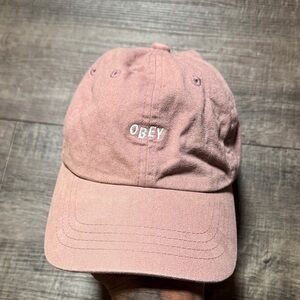 Obey Pink Cap